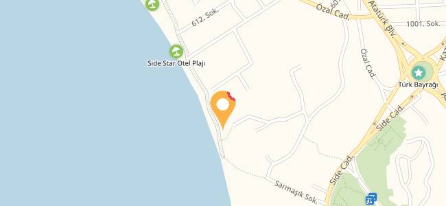 Lime Beach Restaurant & Bar, Side
