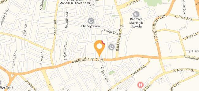Susam Ağacı, Dikkaldırım