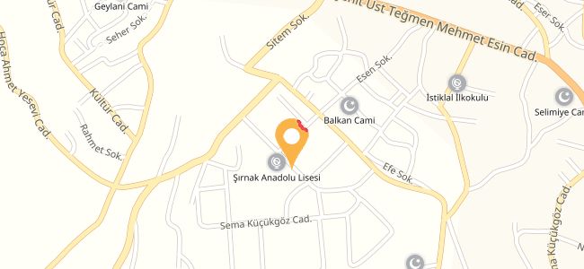 Şelale Parkı, Şırnak Merkez Merkez