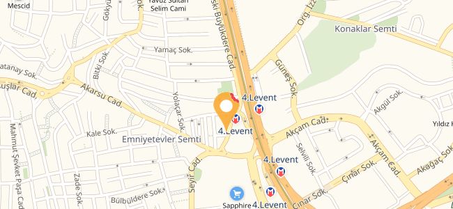 Yeşilçam Sokağı 4. Levent, Emniyetevler