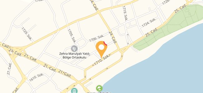 Rengarenk Cafe Anamur, İskele