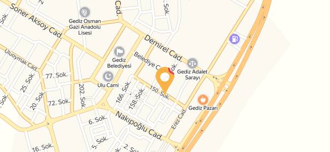 Cafes Fast Food, Gediz Merkez