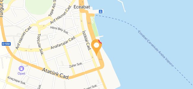 Yakamoz Eceabat Kahvaltı Salonu, İsmetpaşa