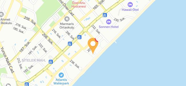 Tigers Tavern Beach Club, Siteler