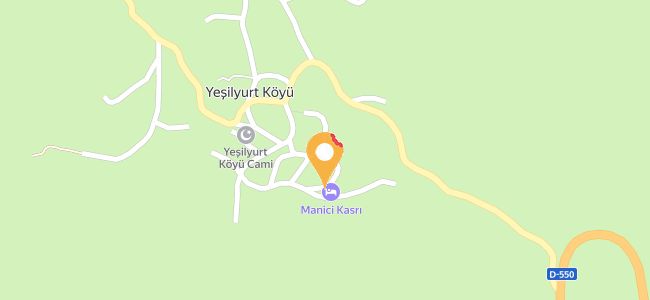 Manici Kasrı Restaurantı, Yeşilyurt Köyü