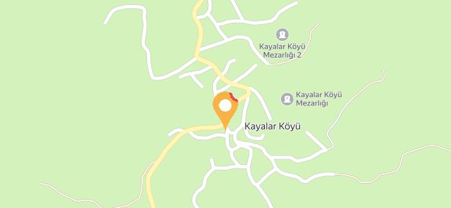 Recep Abinin Yeri Kayalar Teras Cafe, Kayalar Köyü