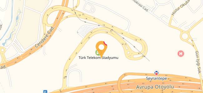 Adana Yüzevler Kebapçısı, Seyrantepe (Türk Telekom Arena)