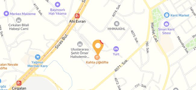 Kahta Çiğköfte, Kocasinan Merkez