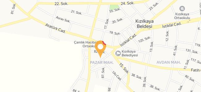 Mustafa Tunç Kızılkaya Ocakbaşı, Pazar (Kızılkaya Belediyesi)