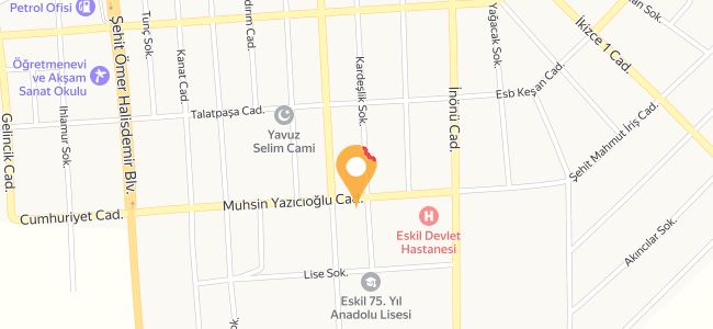 Eskil Çadırbahçe Aile Balık Restaurant&Cafe, Eskil Merkez