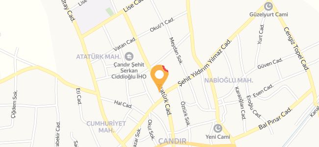 Serince Çiğ Köfte Çandır, Çandır Merkez