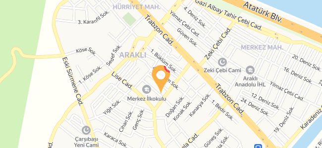 Harbi Floral Cafe, Araklı Merkez