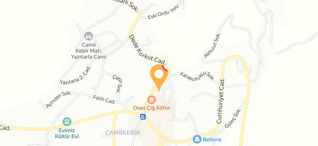 Oses Çiğ Köfte, Camiikebir