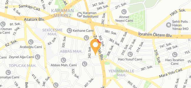Mercan Yemek Organizasyon, Karaman Merkez