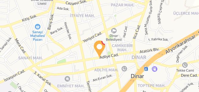 Adıyörem Çiğ Köfte Dinar, Adliye