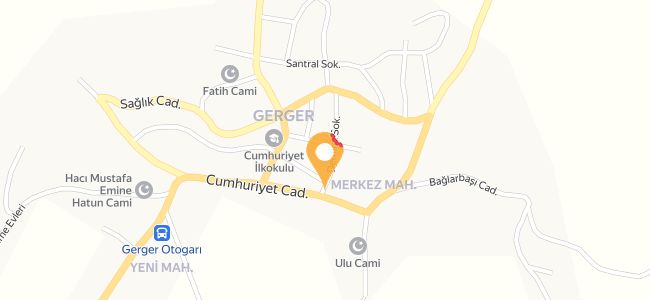 Kahta Çiğ Köfte Salonu, Gerger Merkez