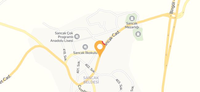 Sancak Çiğköfte, Sancak Beldesi