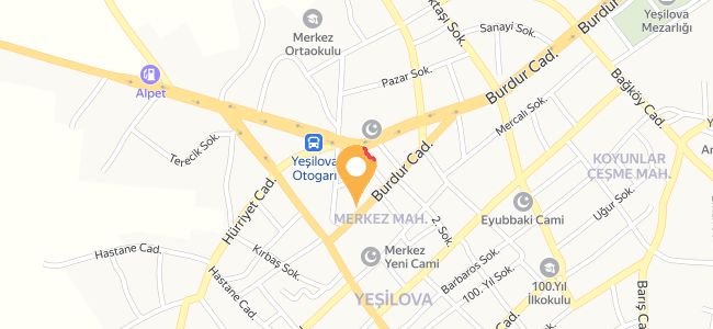 Vosvos Tost, Yeşilova Merkez