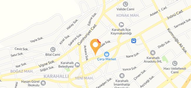 Recep Pide Salonu, Karahallı Merkez