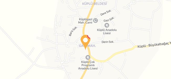 Kızılötesi & Restaurant, Küplü Belediyesi