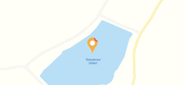 Teke Deresi Göleti, Tekkederesi