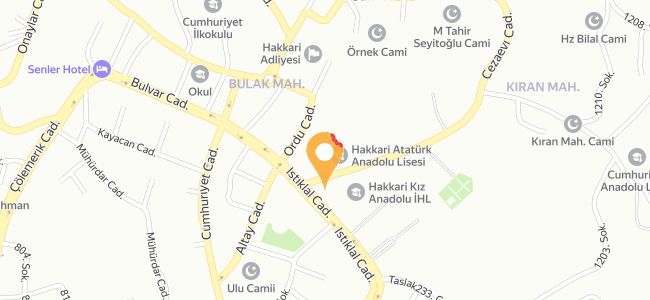 İzmir Efes Köfte Ve Kokoreç, Hakkari Merkez