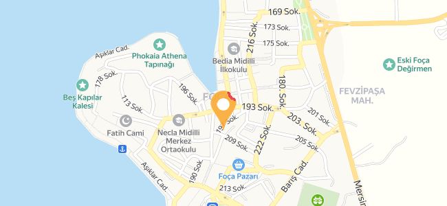 Yemekçi, Foça Merkez