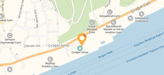 Laledan Restaurant Çırağan Palace Kempinski, Yıldız