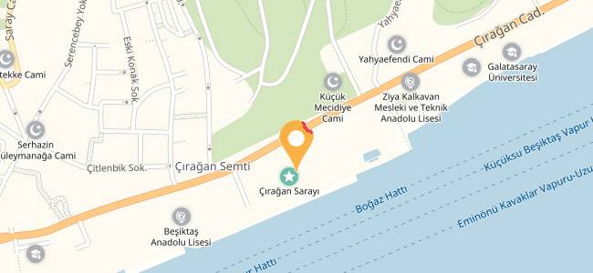Tuğra Restaurant & Lounge Çırağan Palace Kempinski, Yıldız