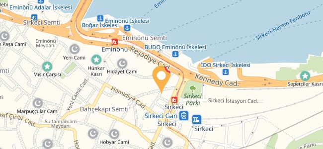 Saklı Bahçe Cafe, Sirkeci