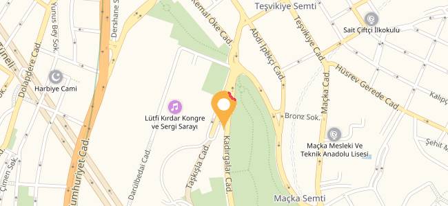 Popup, Harbiye