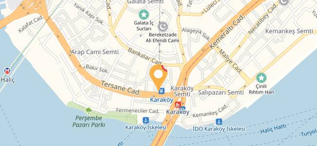 Halis Bekrizade Efendi, Karaköy