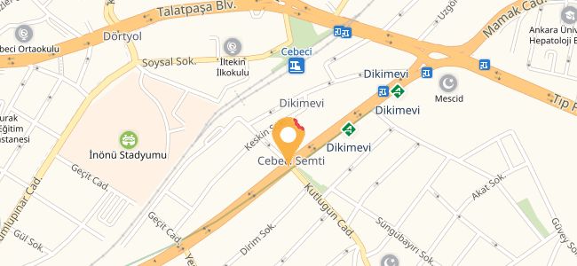 Baklavacı Necip Baba, Cebeci